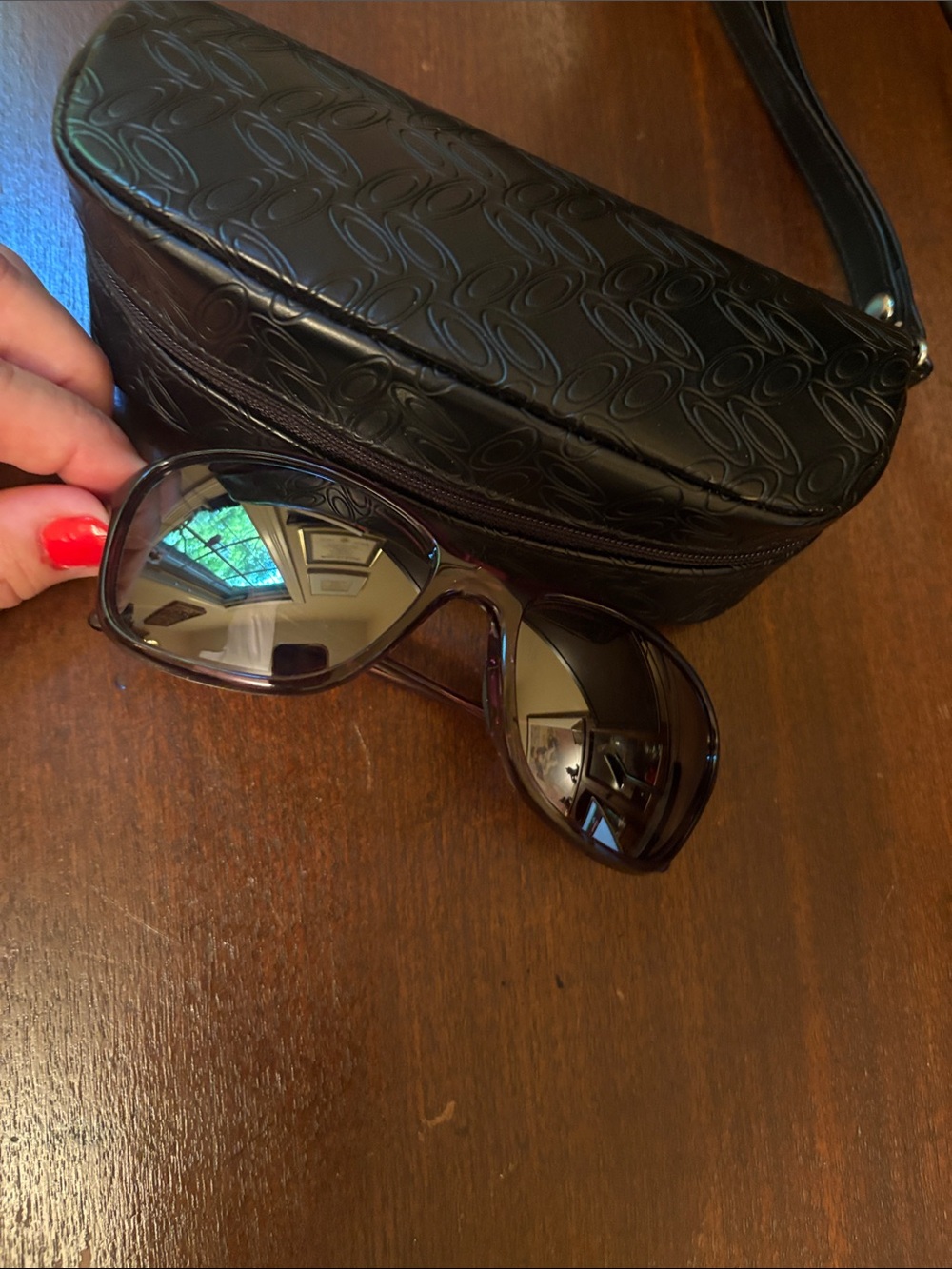 Oakley She's Unstoppable purple Frame Sunglasses in case - Picture 6 of 6